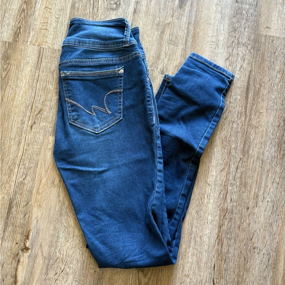 Wildflowers Deep Blue Skinny Jeans